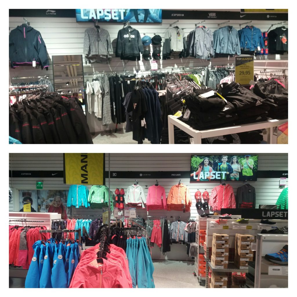Top Sport lastenvaatteet