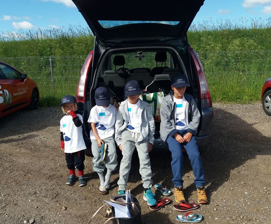 Road Trip lasten kanssa