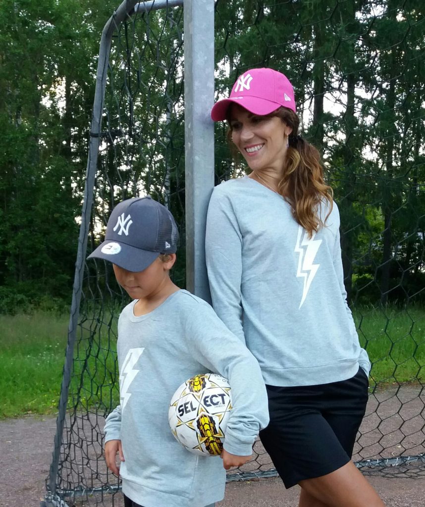 poika ja äiti