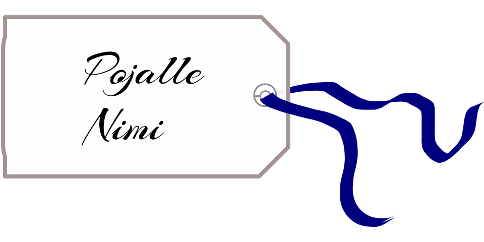 Pojalle nimi. Vinkkejä nimen valintaan