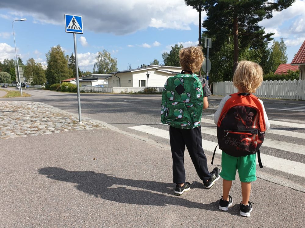 suojatiellä