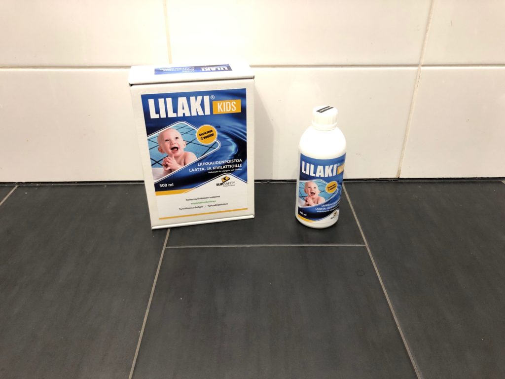 Kylpyhuoneen liukueste