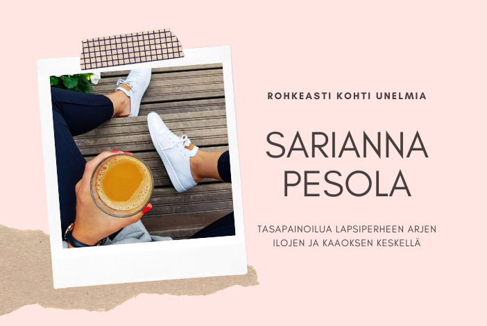 Blogi banneri sarianna pesola