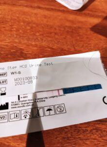 Ensimmäinen raskasustesti tehty!