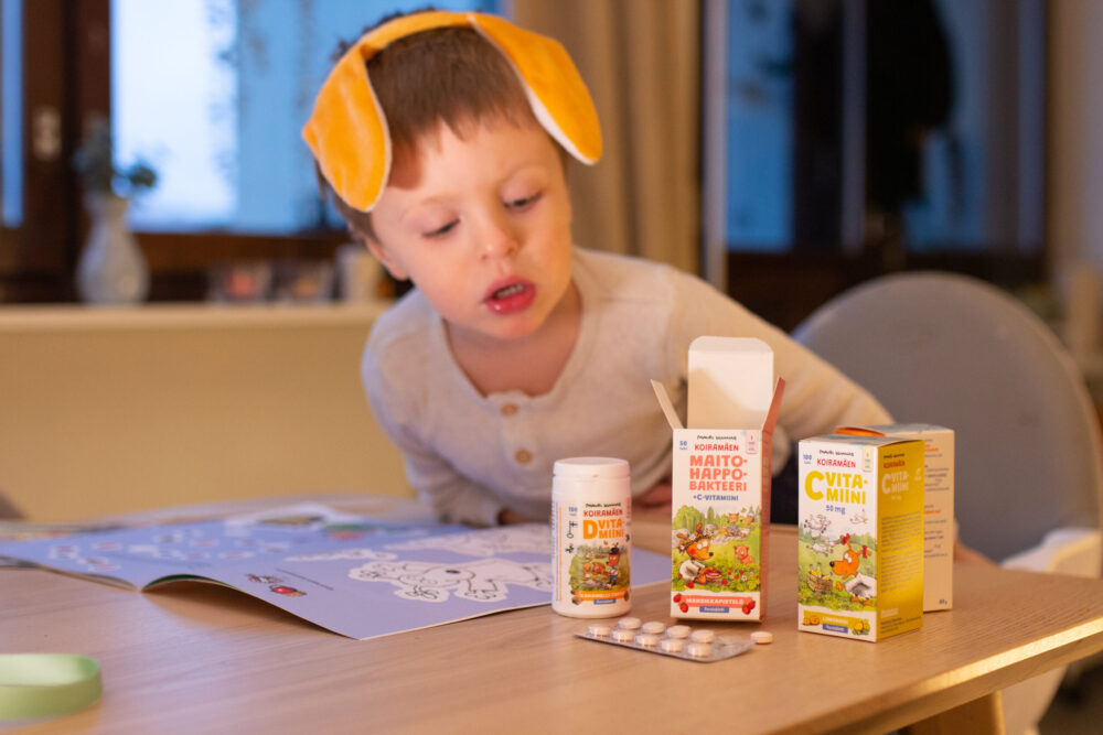 You are currently viewing D-vitamiini ja lapsen vastustuskyky –näin turvaat riittävän saannin